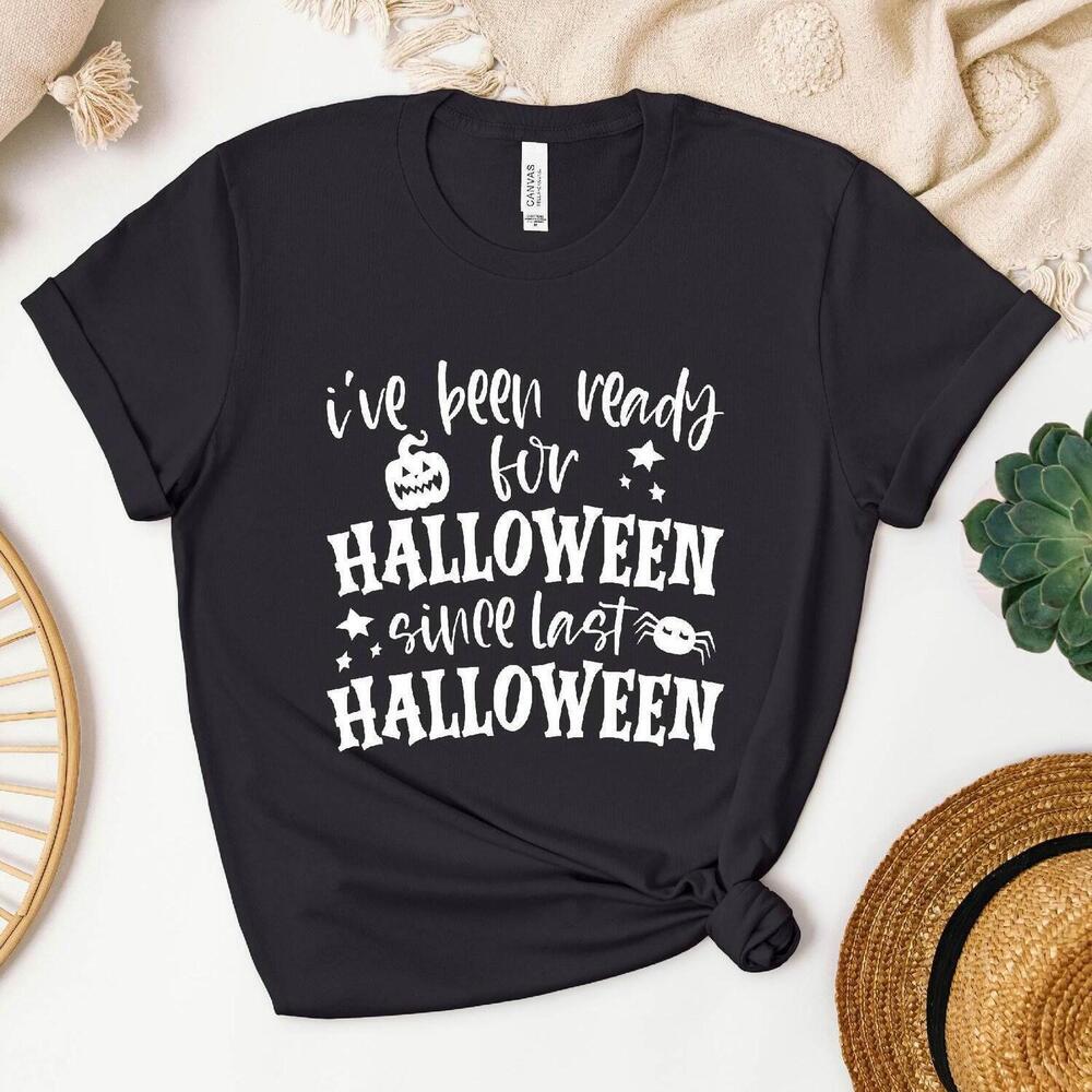 Halloween Slogan T-Shirt